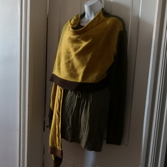 Patchwork Fall Sweater - Picture 2 of 7